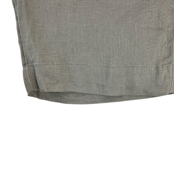 Cynthia Rowley 100% Linen Wide Leg Coastal Boho Size L - Picture 5 of 12